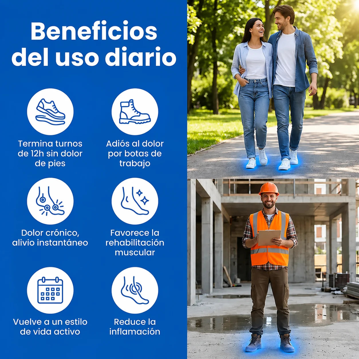 PLANTILLAS PARA LA FASCITIS PLANTAR Y DOLOR DE TALÓN
